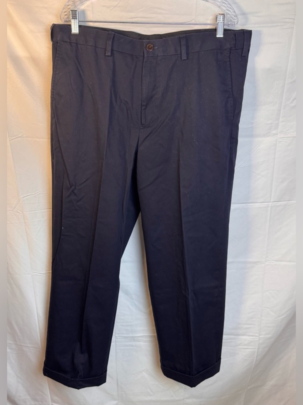 Eddie Bauer Men's Dark Navy Dress Pants